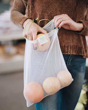 MESH PRODUCE BAGS | SET OF 12 | MULTI | Planet E .