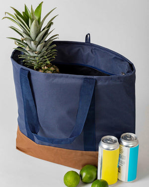 INSULATED TOTE BAG | NAVY | Planet E .